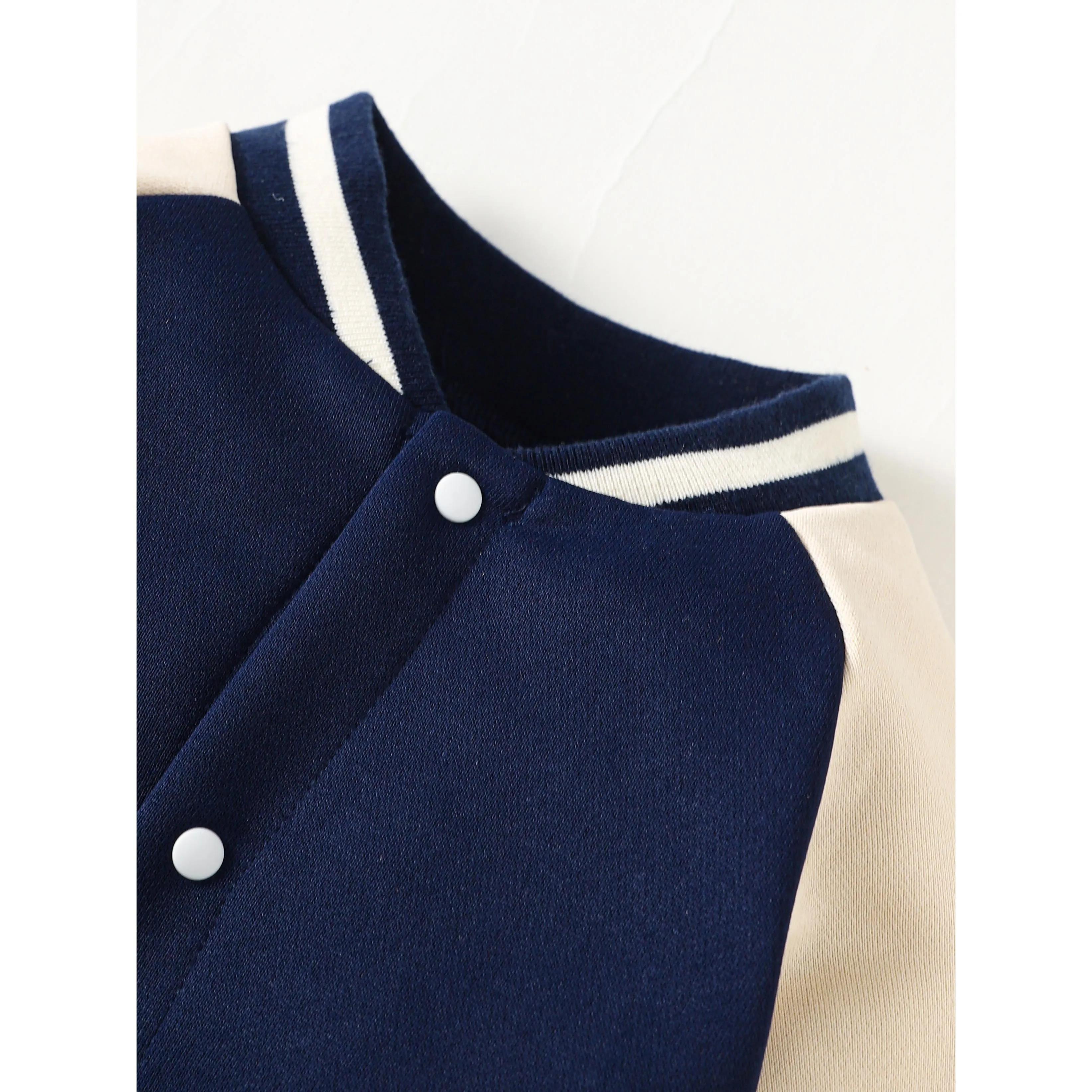 1-18M Baby Boys Romper Blue Baseball Long Sleeve Jumpsuit Baby Bodysuit Wholesale Baby Clothes Catpapa 462307180