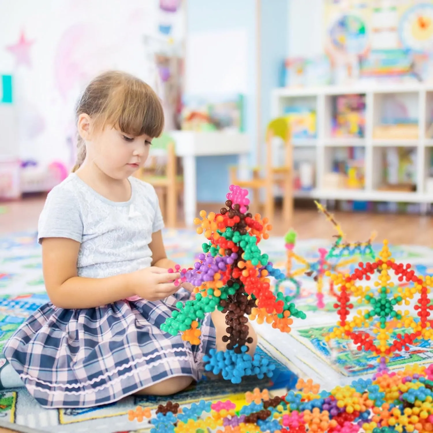 200-Piece STEM Building Blocks for Kids – Educational & Safe Creative Toy