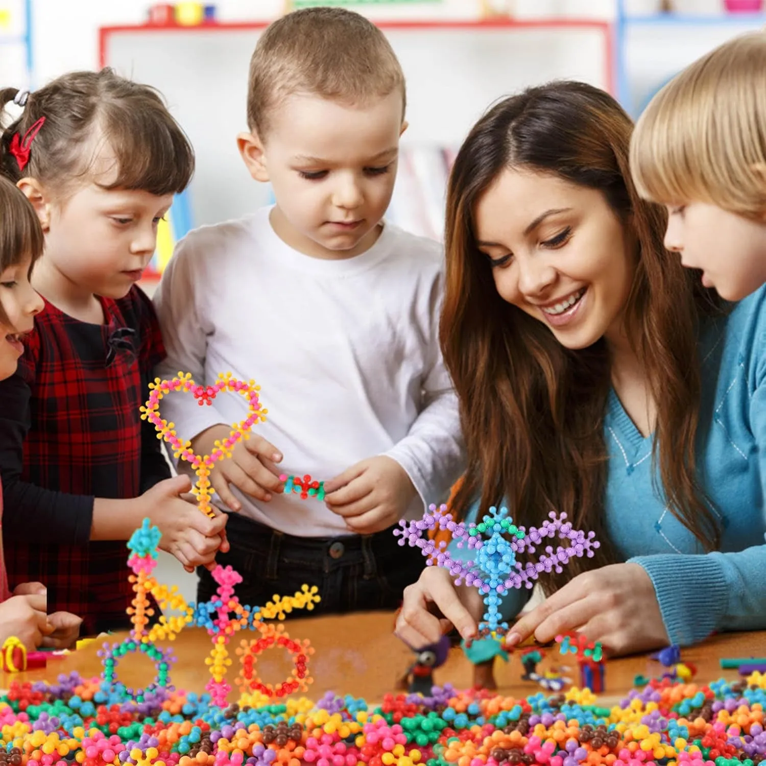200-Piece STEM Building Blocks for Kids – Educational & Safe Creative Toy