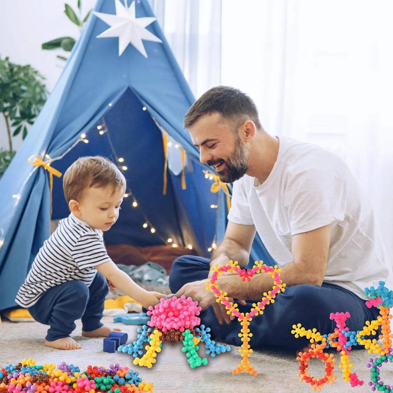 200-Piece STEM Building Blocks for Kids – Educational & Safe Creative Toy