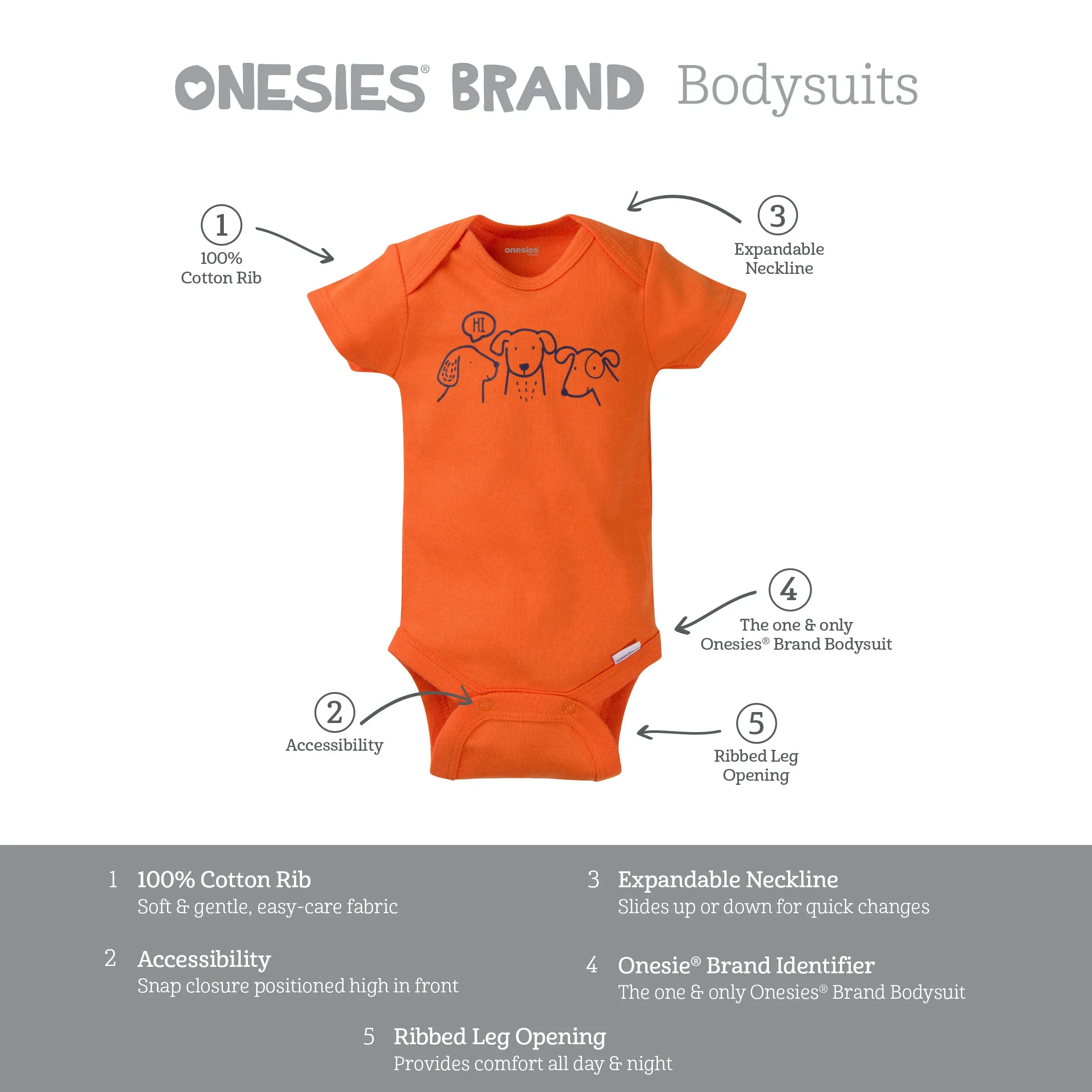 6-Piece Baby Boys Stripes Onesies® Brand Bodysuits & Sleep 'n Plays Set