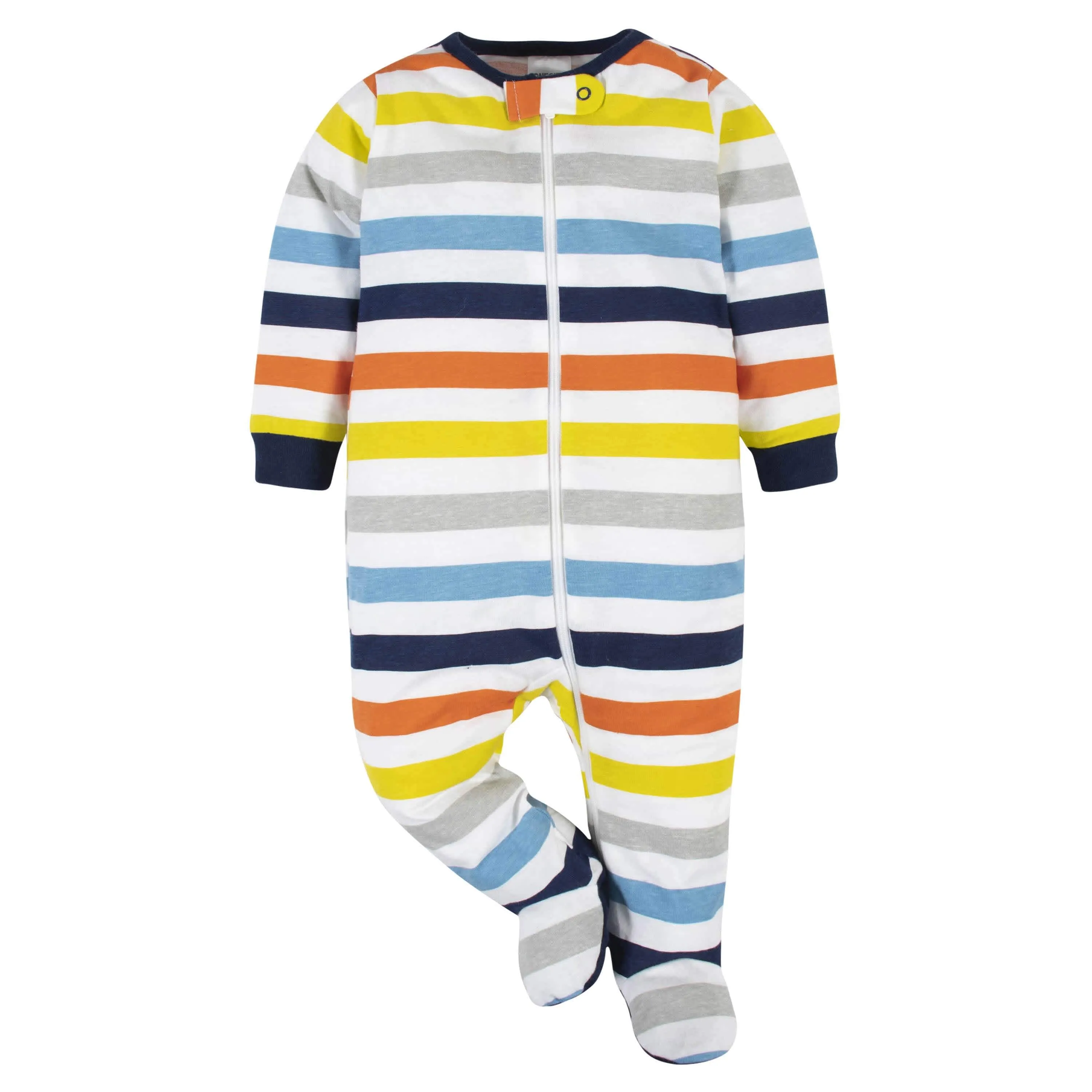 6-Piece Baby Boys Stripes Onesies® Brand Bodysuits & Sleep 'n Plays Set