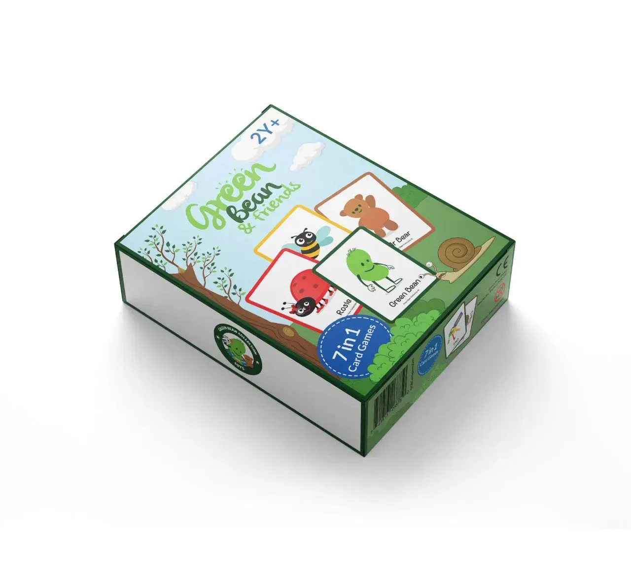 7in1 Card Game | Green Bean and Friends™