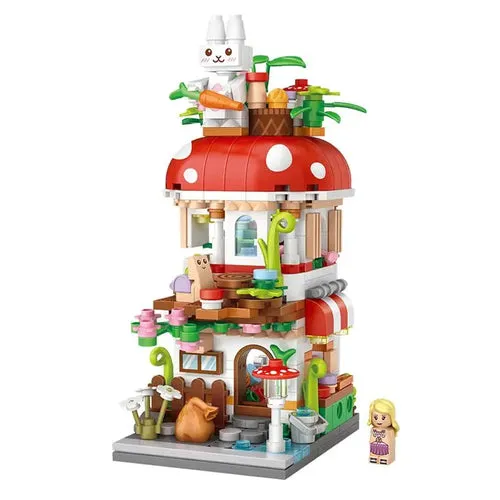 Adorable Mini Street Store Building Blocks - Educational Fun for Kids