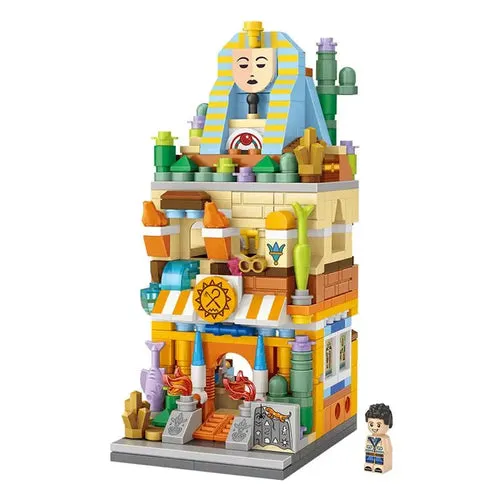 Adorable Mini Street Store Building Blocks - Educational Fun for Kids