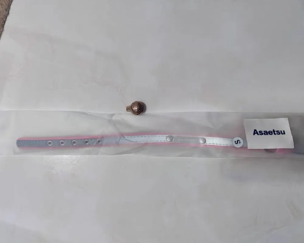 Asaetsu Animal Collar,Comfortable Durable Animal Collar, Pink
