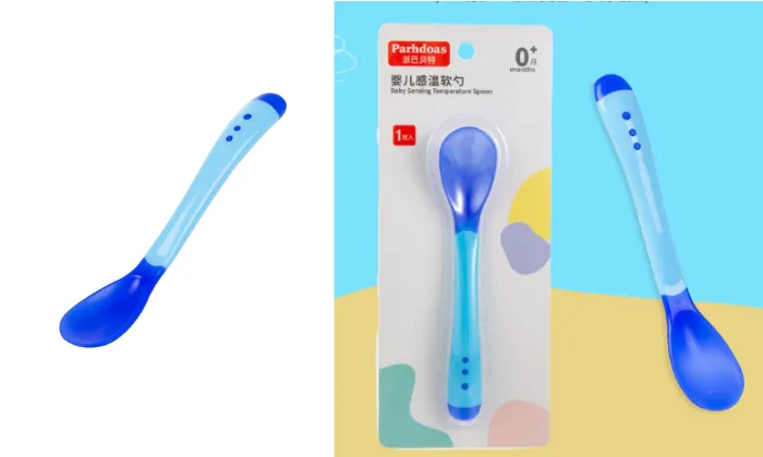 Babette Baby Soft Head Temperature-Sensing Soup Spoon