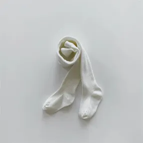 Baby & Toddler Cotton Tights - Warm White