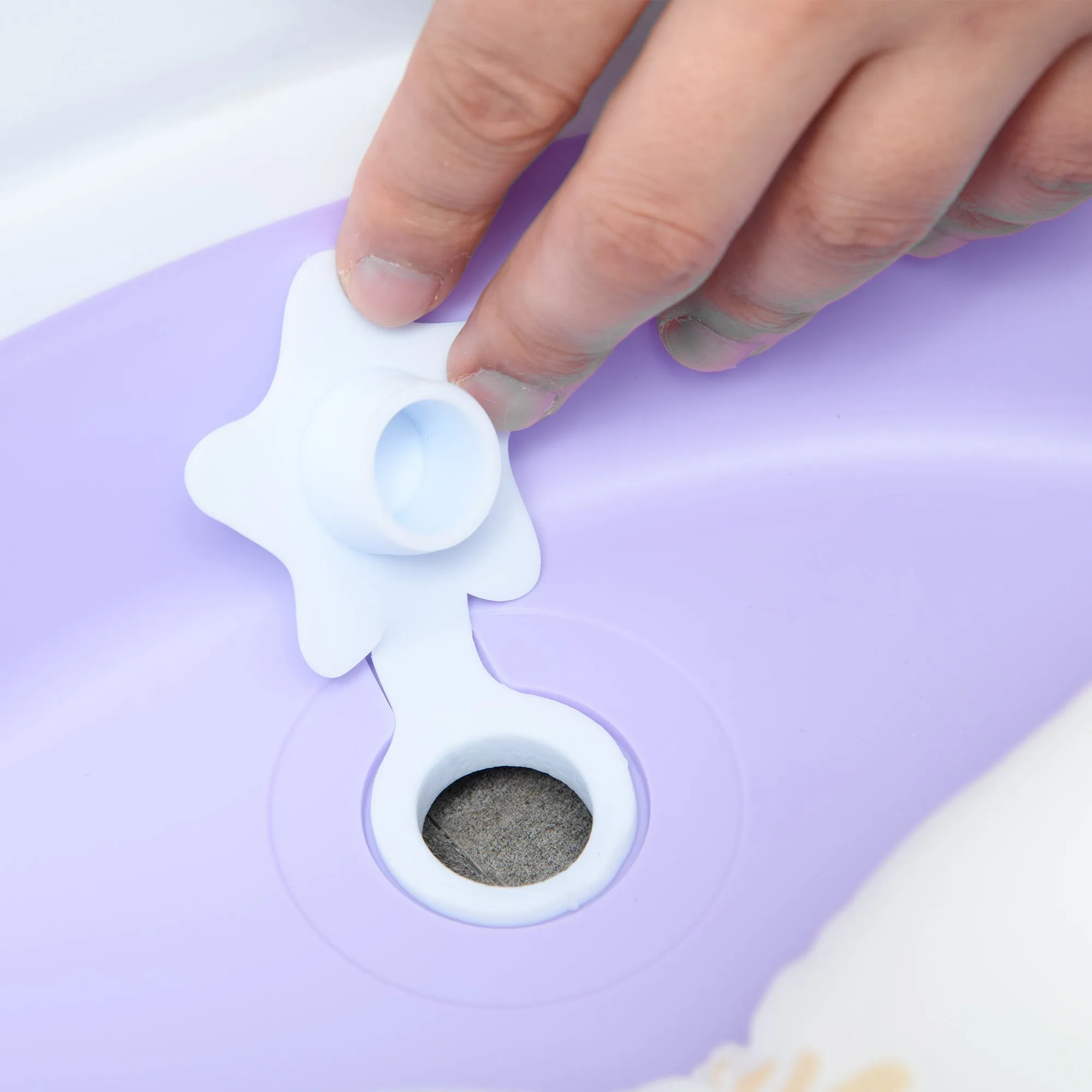 Baby Bathtub With Non-slip Support Legs Purple by Zonekiz