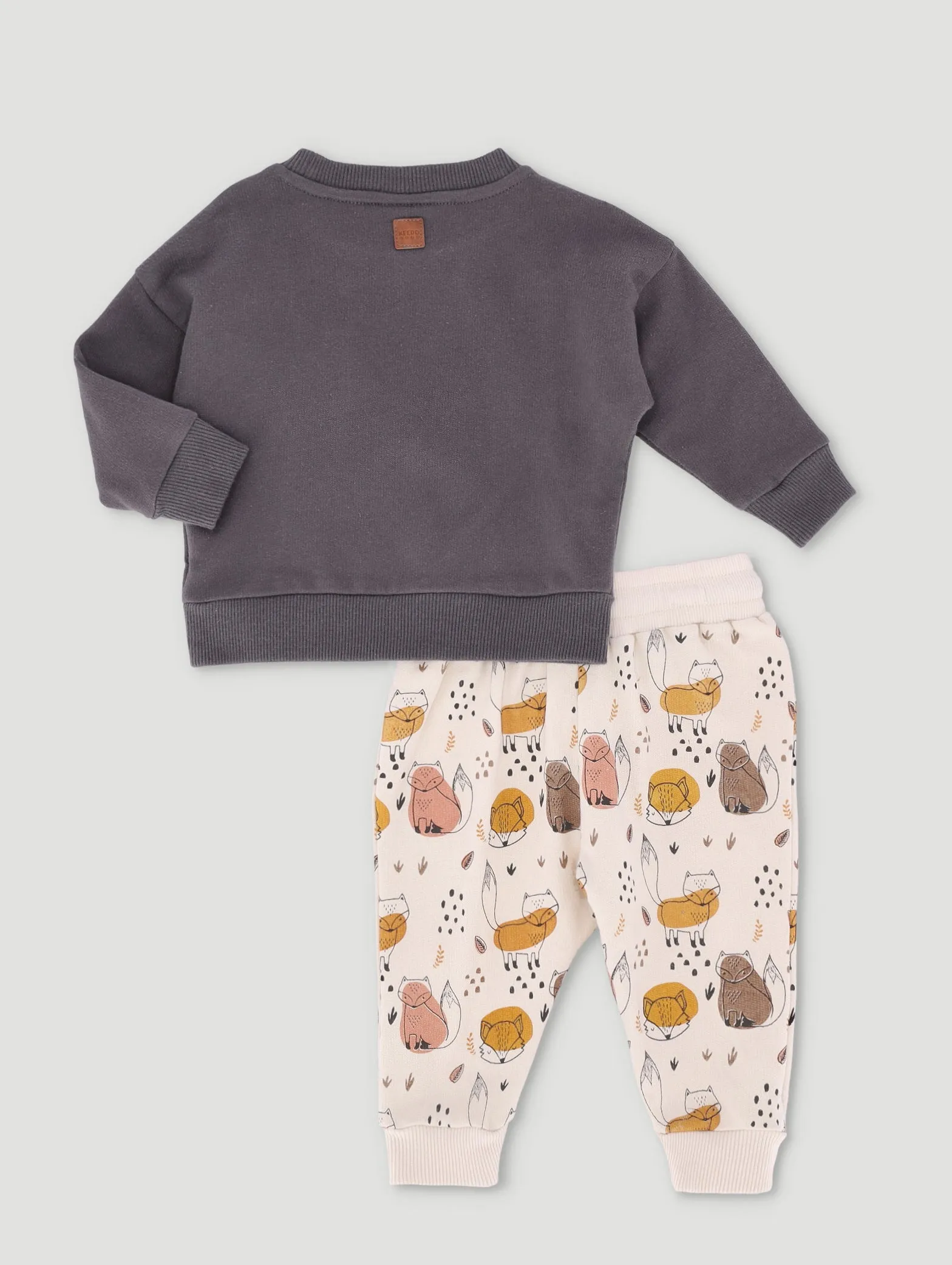 Baby Boys Cartoon Fox Fleece Set