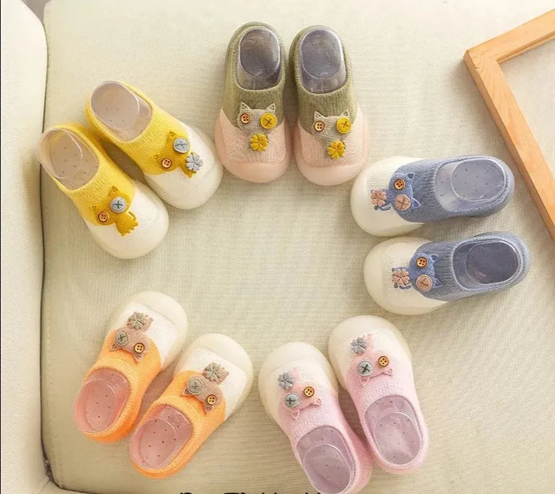Baby Cartoon Pattern Non-slip Cotton Floor Socks