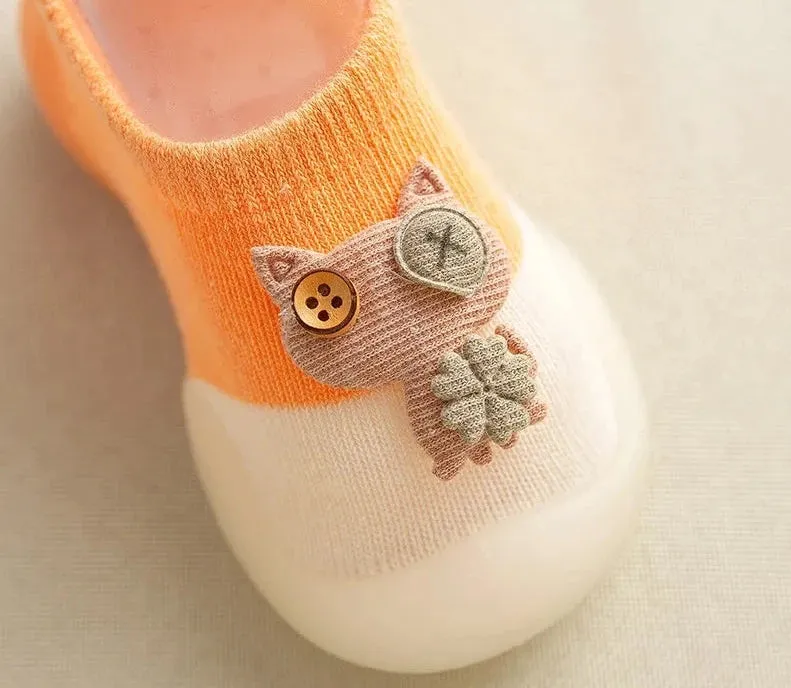 Baby Cartoon Pattern Non-slip Cotton Floor Socks