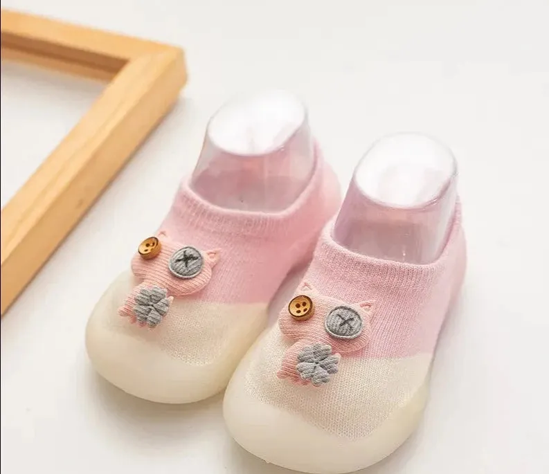 Baby Cartoon Pattern Non-slip Cotton Floor Socks