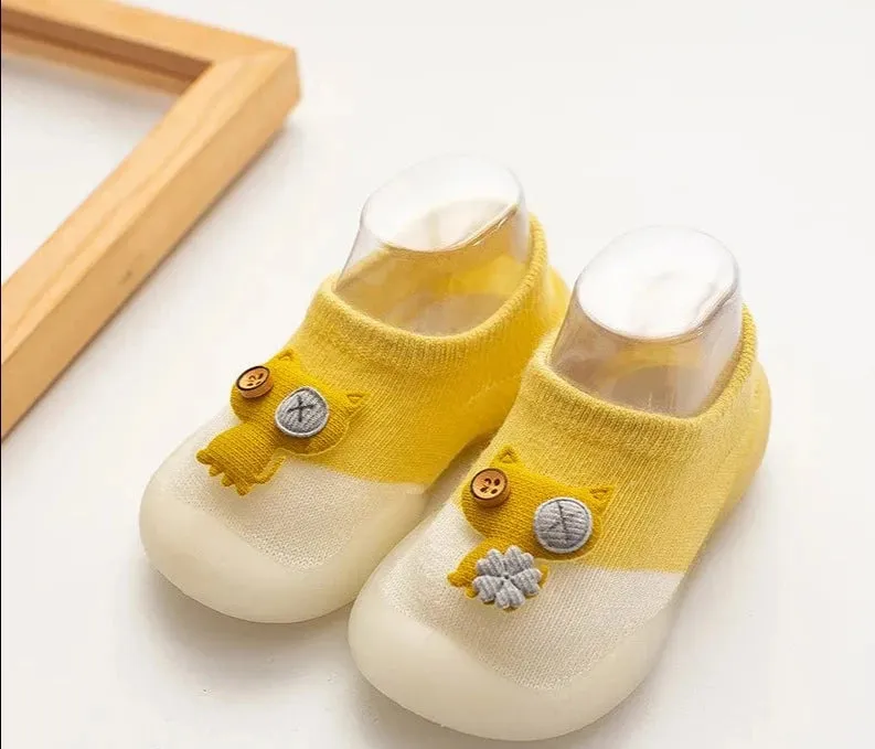 Baby Cartoon Pattern Non-slip Cotton Floor Socks