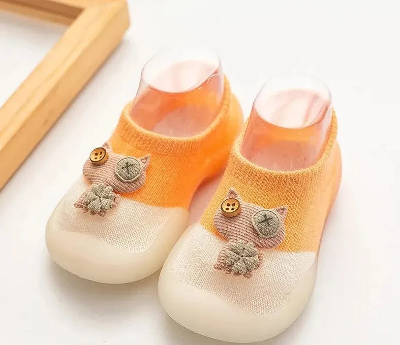 Baby Cartoon Pattern Non-slip Cotton Floor Socks