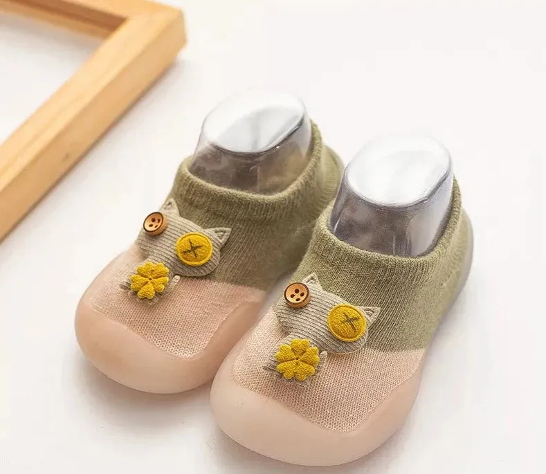Baby Cartoon Pattern Non-slip Cotton Floor Socks