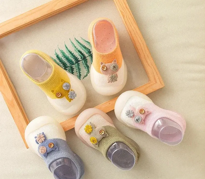 Baby Cartoon Pattern Non-slip Cotton Floor Socks