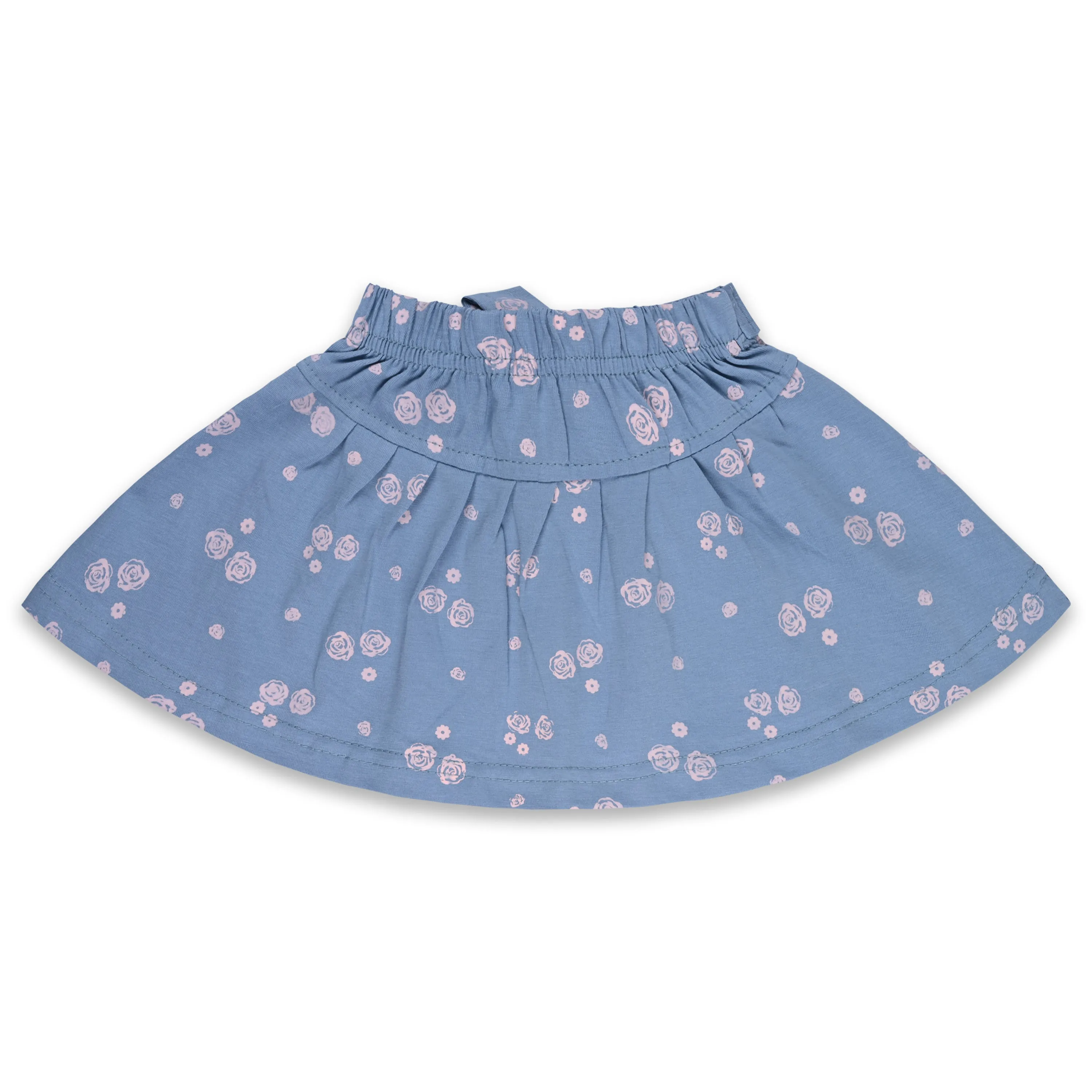 Baby Girls Graphic Print Top and Skirt Clothing Set