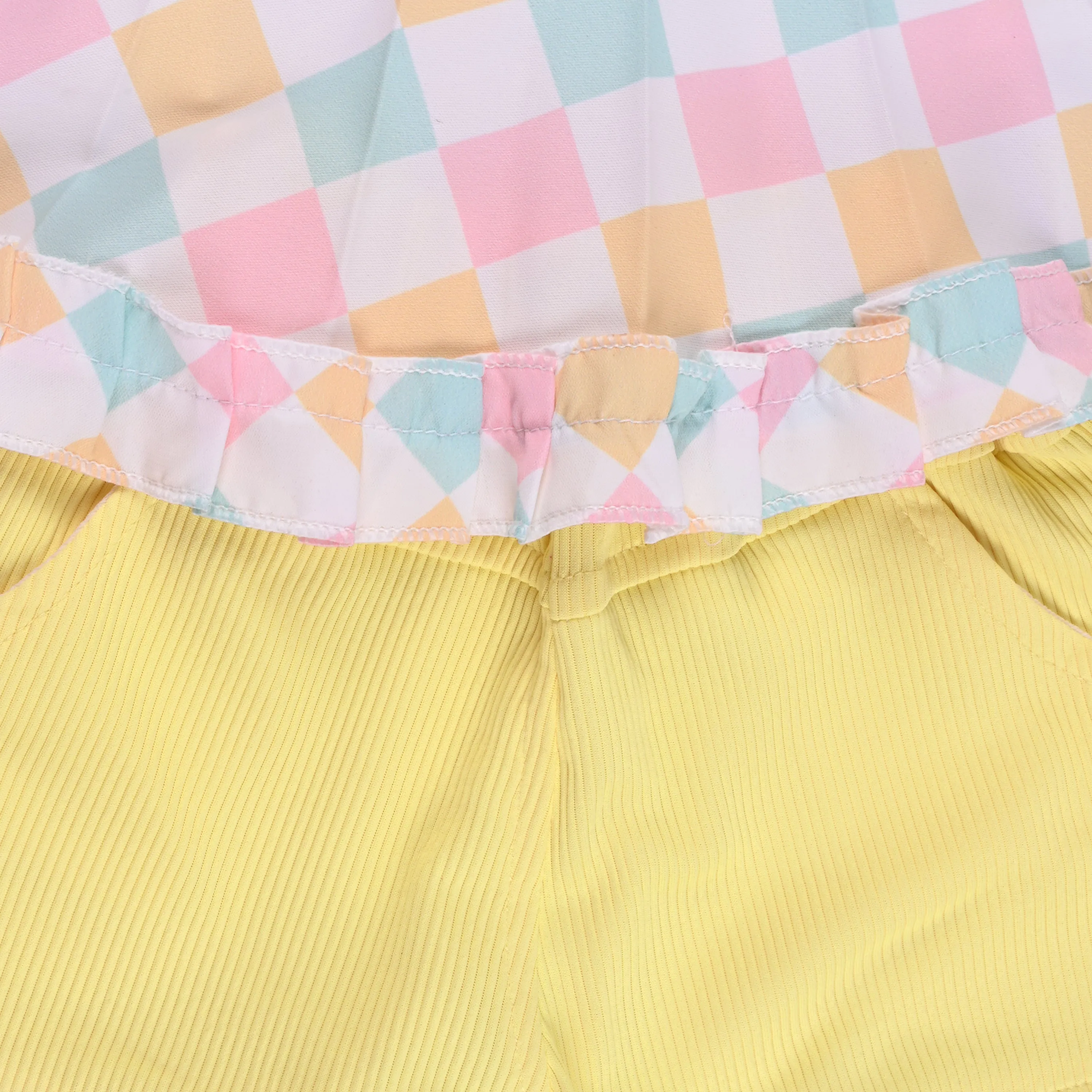 Baby Girls Polka Print Top and Shorts Clothing Set