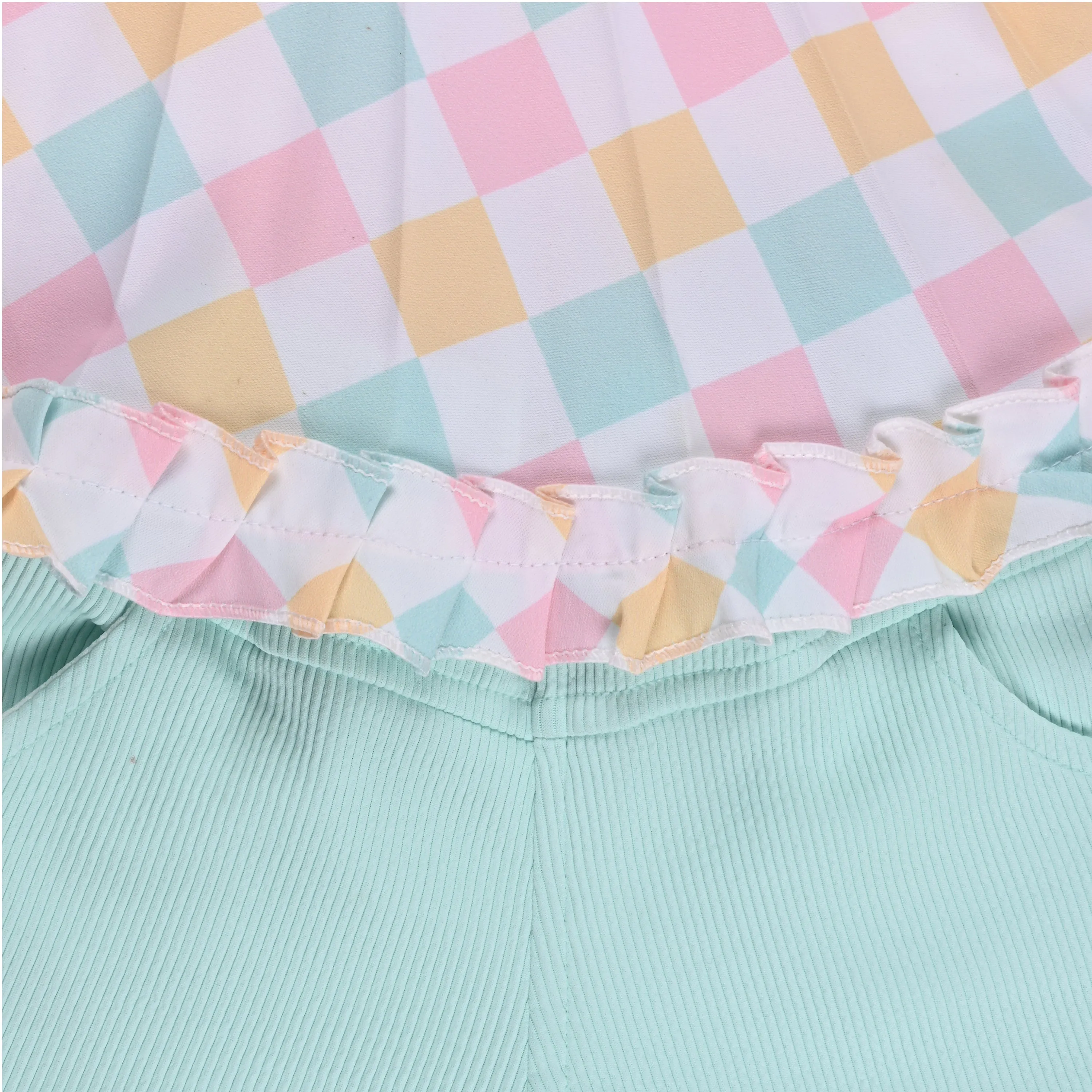 Baby Girls Polka Print Top and Shorts Clothing Set