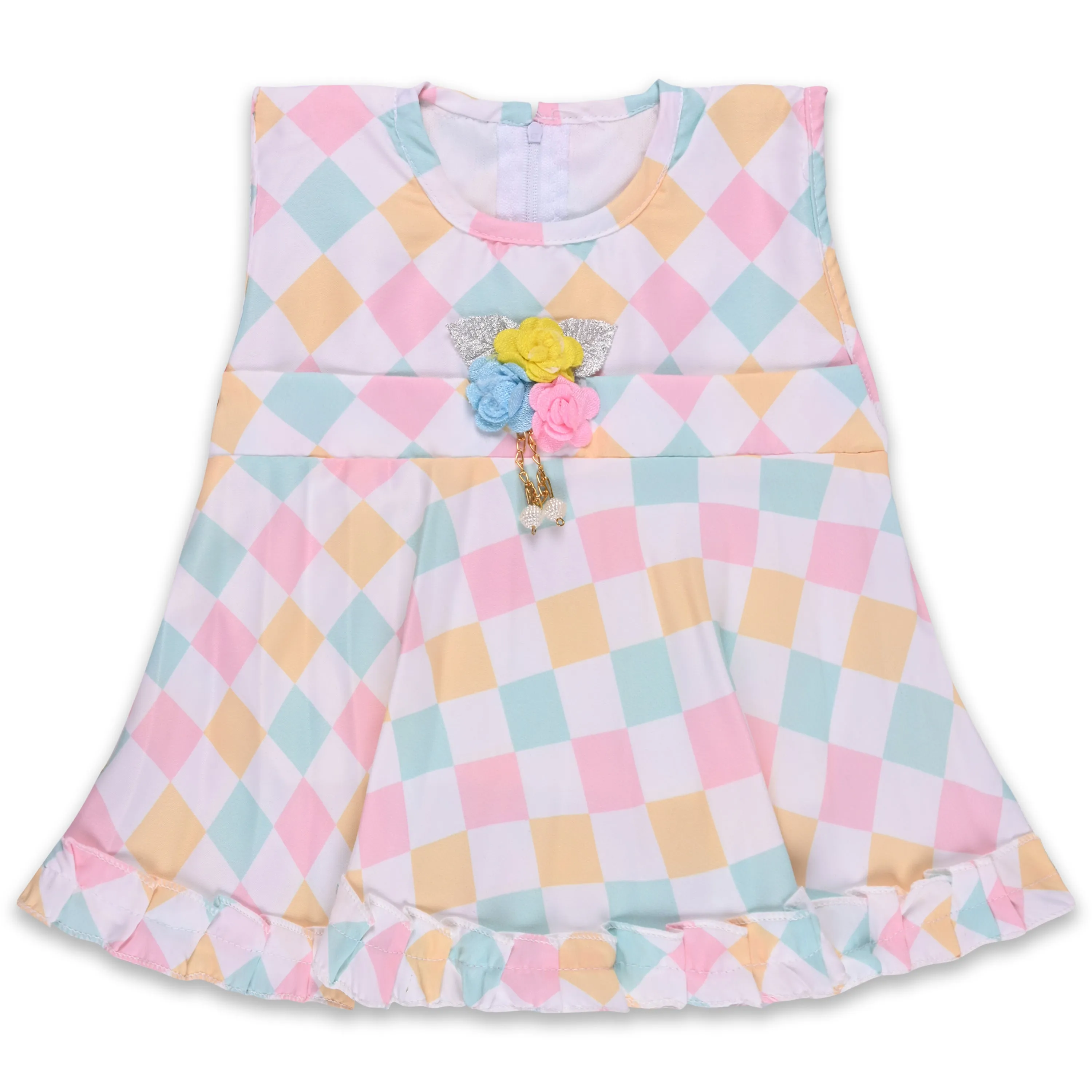 Baby Girls Polka Print Top and Shorts Clothing Set