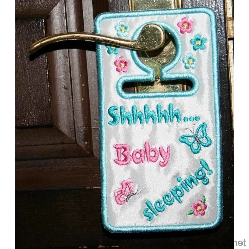 Baby Sleeping Door Hanger