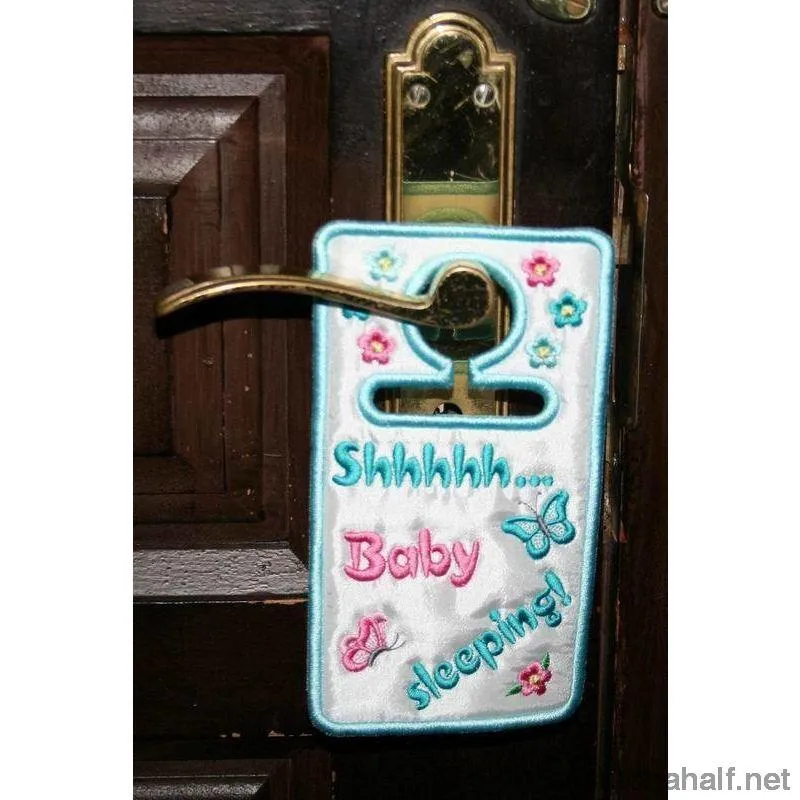Baby Sleeping Door Hanger