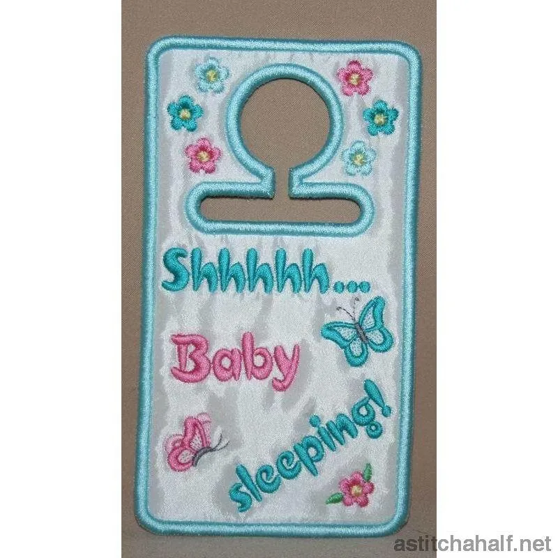 Baby Sleeping Door Hanger