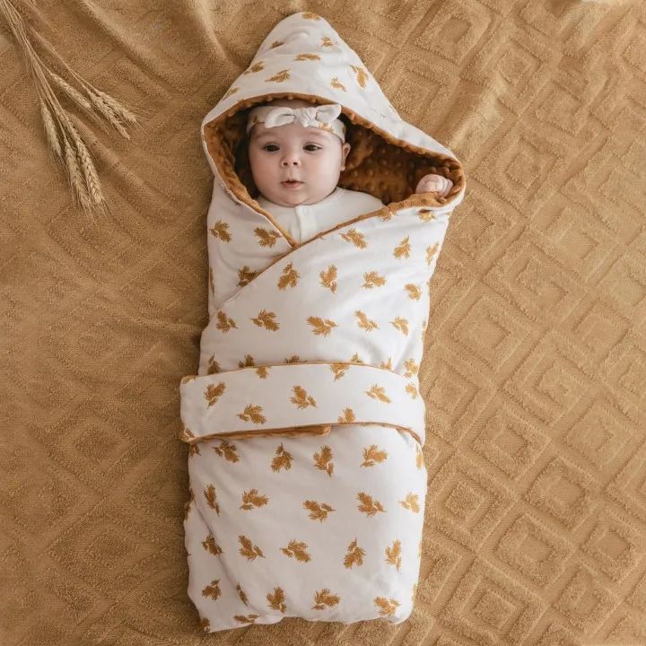 Baby Swaddle Wrap -Snug & Safe for Infant Sleep (0-3 Months)TOG 0.5
