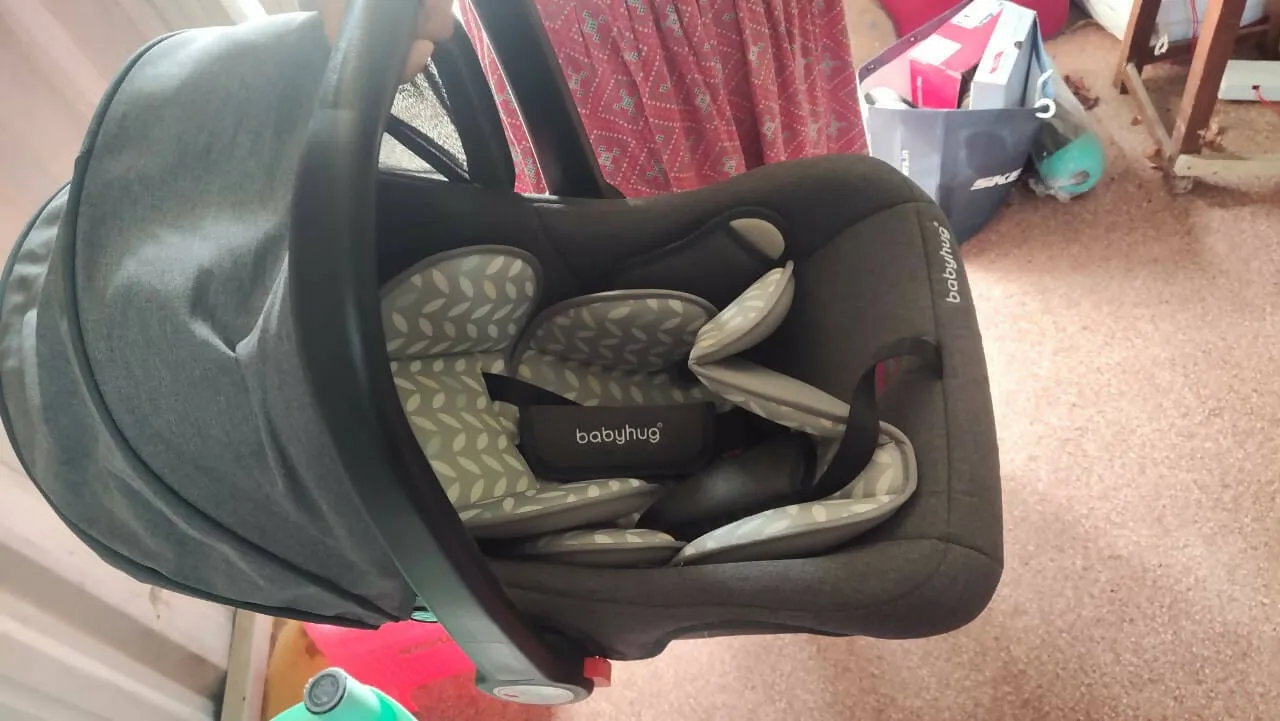 BABYHUG Baby Car Seat cum Carry Cot cum Rocker