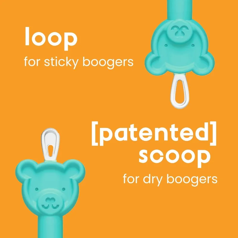Bear Pair Baby Nose Cleaner & Ear Wax Removal Tool with Nasal Aspirator