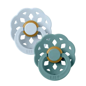 Bibs Boheme Colour Pacifier - Baby Blue/Island Sea