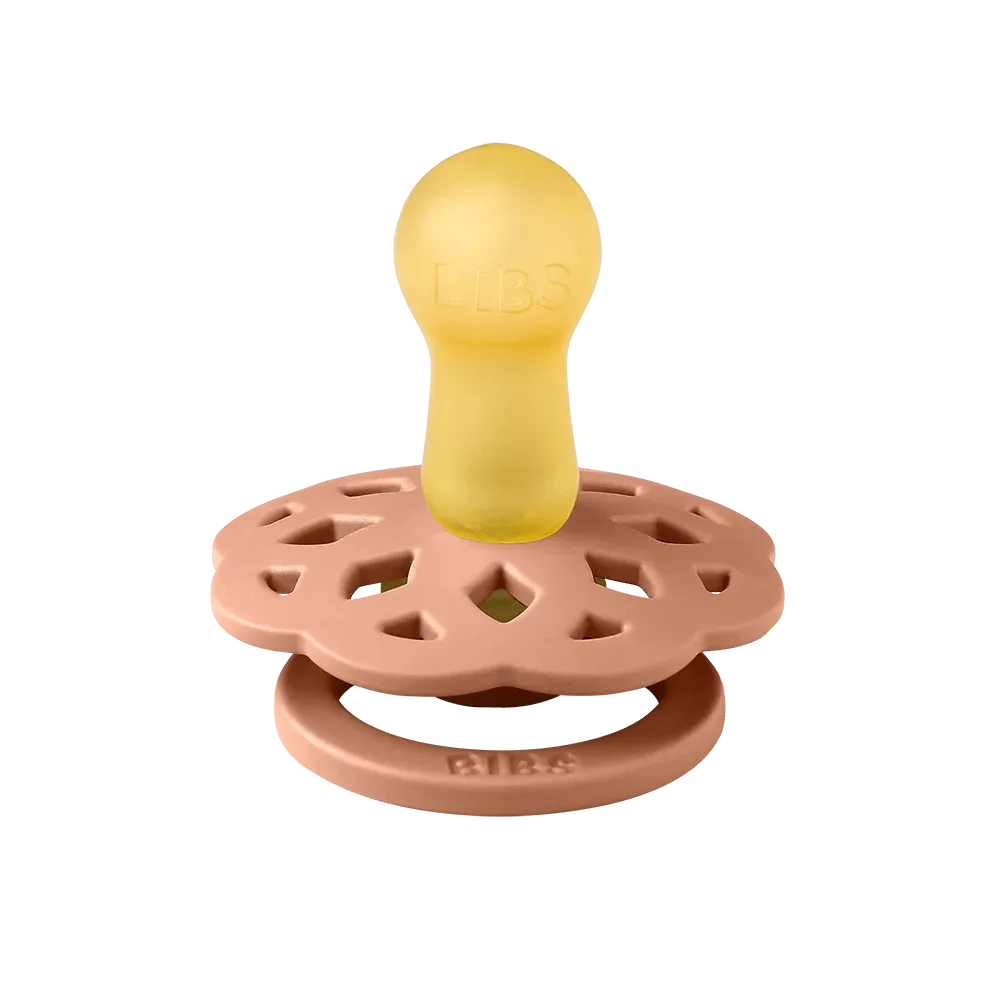 Bibs Boheme Colour Pacifier - Vanilla/Peach