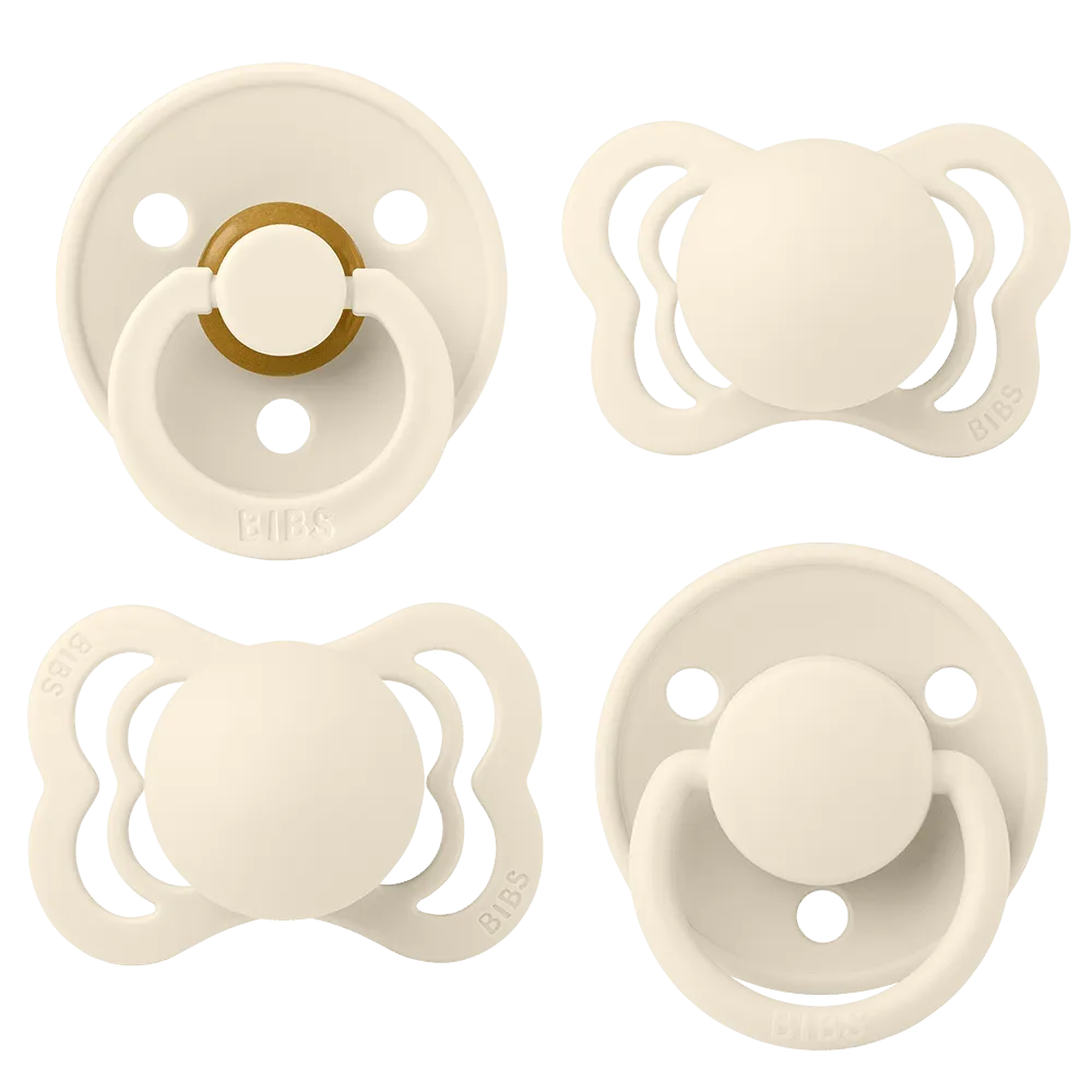 BIBS New Baby Try-It Collection - Ivory