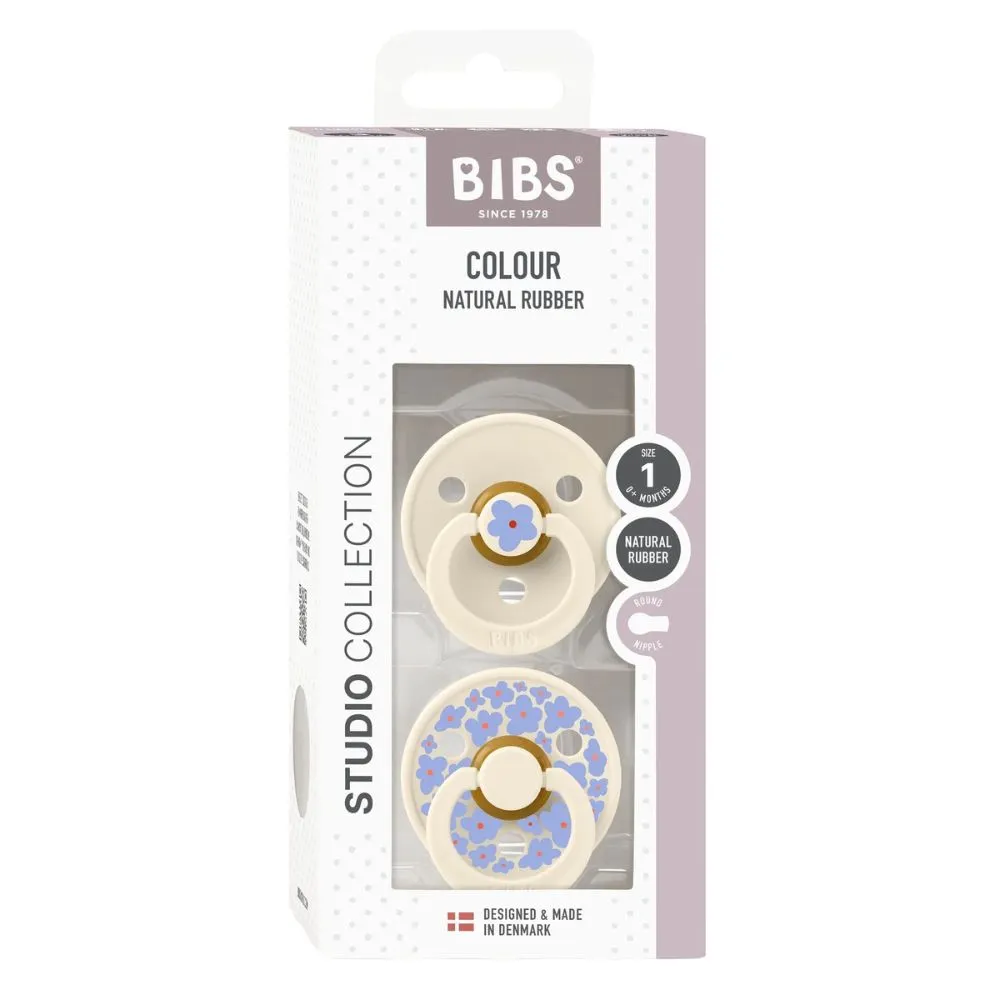 Bibs Studio Collection Colour Pacifier - Jasmine Ivory Mix