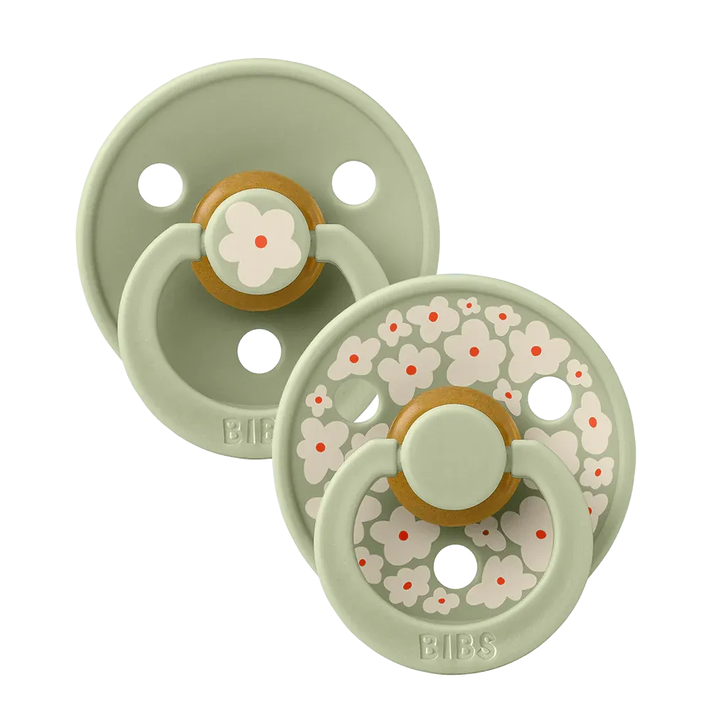 Bibs Studio Collection Colour Pacifier - Jasmine Sage Mix