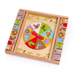 Bigjigs Toys Animal Shut the Box Game