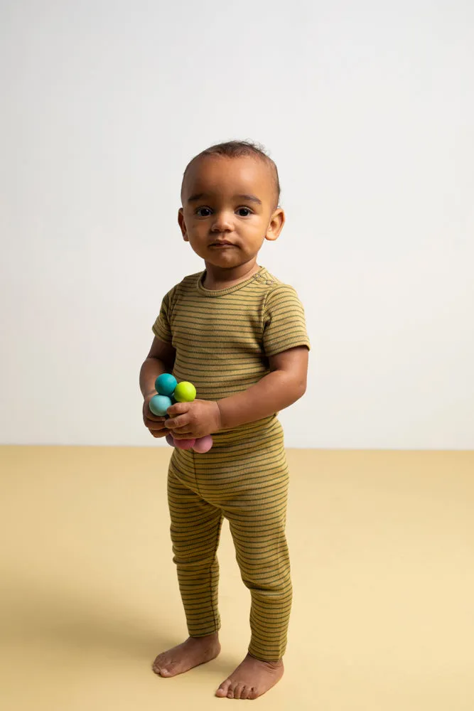 Bodysuit Stripe Avocado