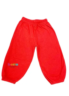 Boy Bloomer Pants Deep Red