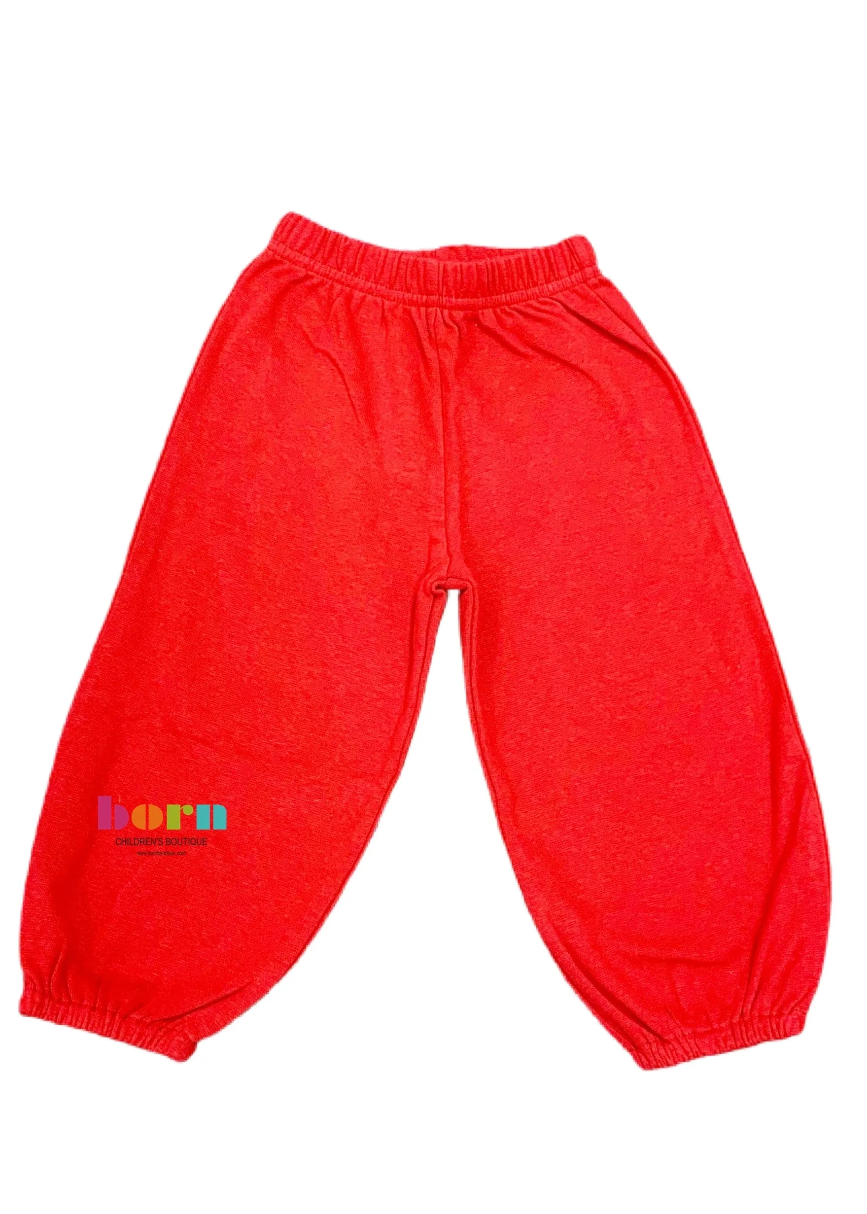 Boy Bloomer Pants Deep Red