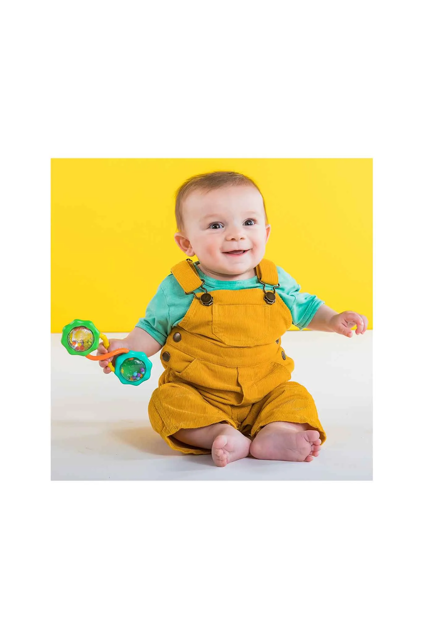 Bright Starts Rattle & Shake Barbell Toy