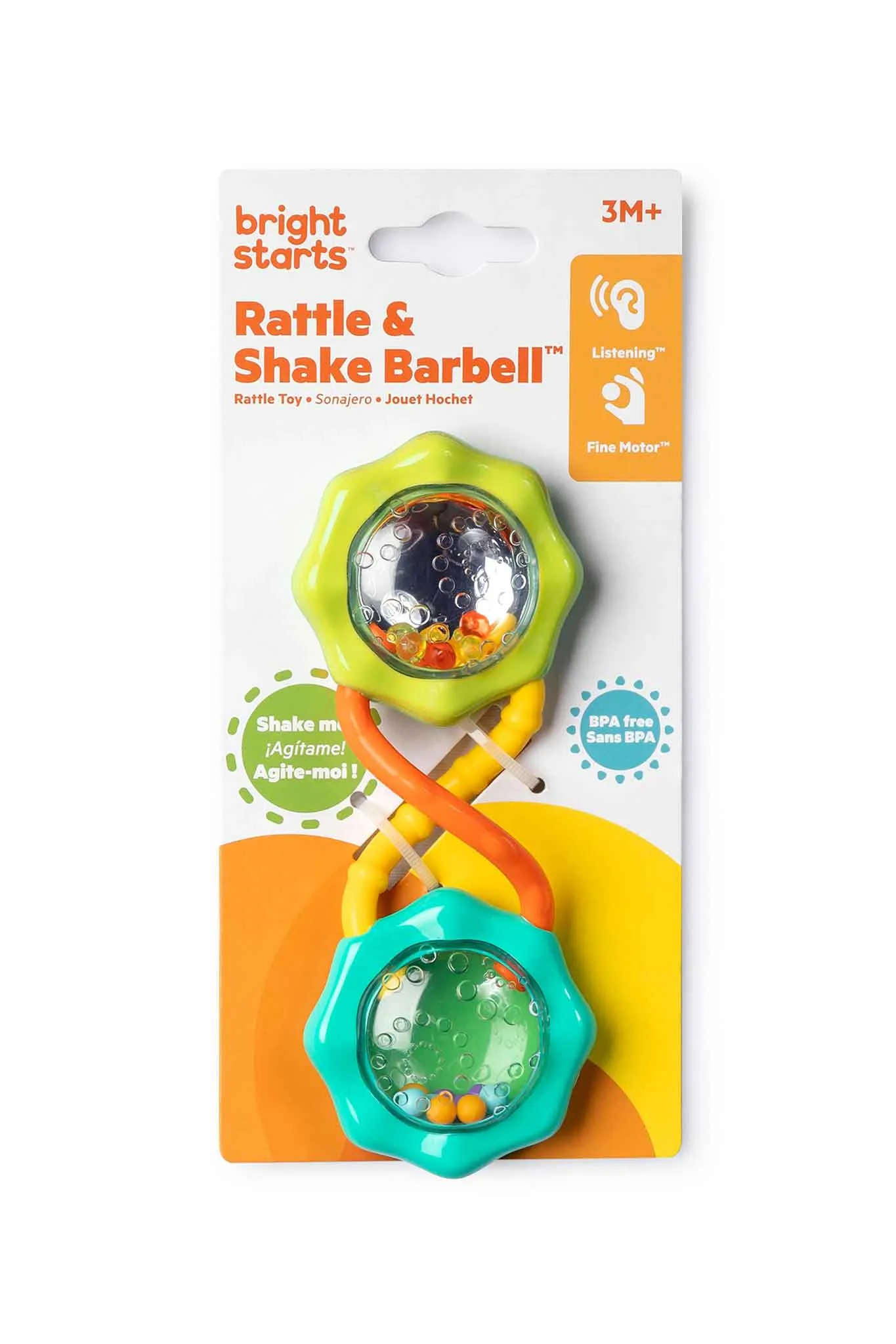 Bright Starts Rattle & Shake Barbell Toy