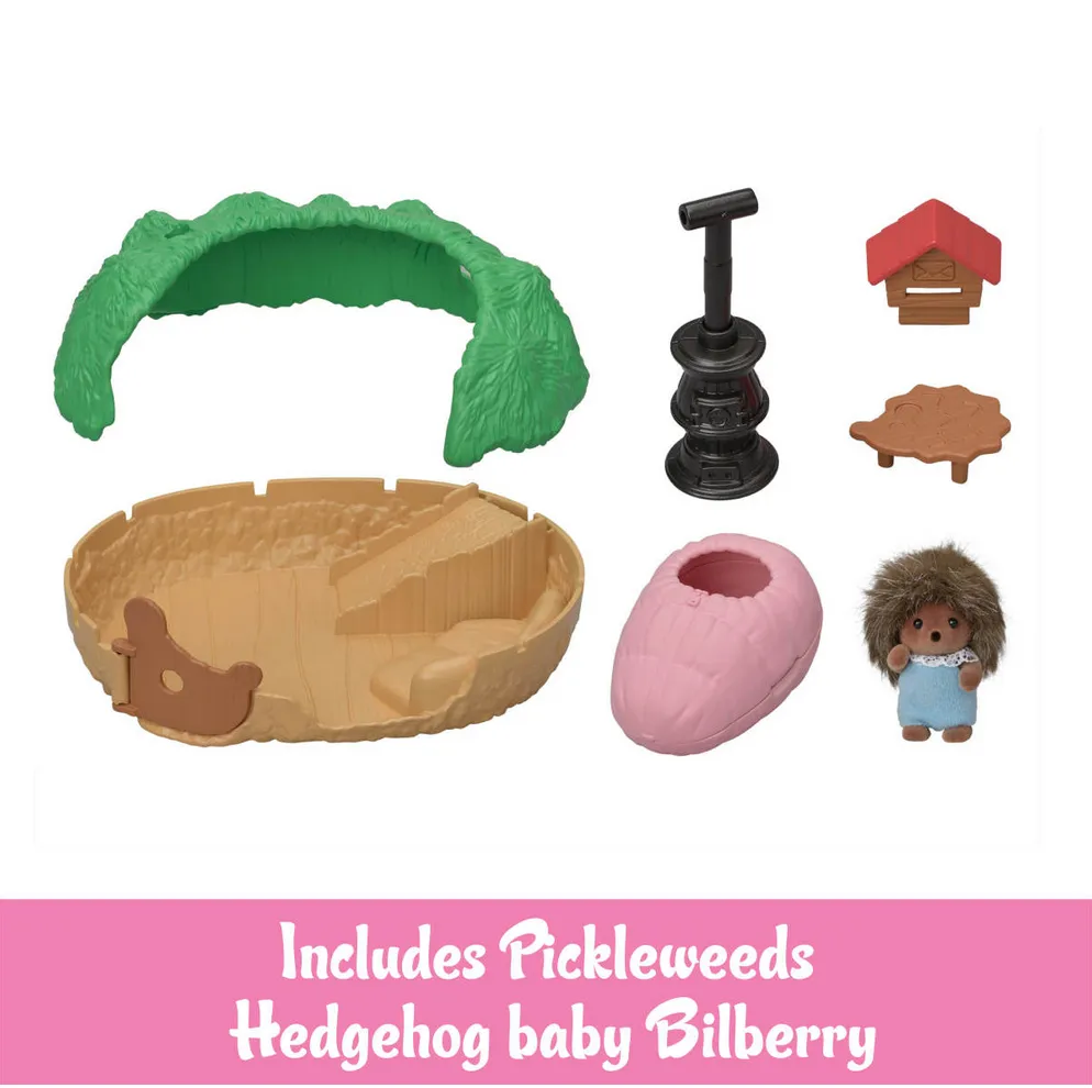 Calico Critters Baby Hedgehog Hideout
