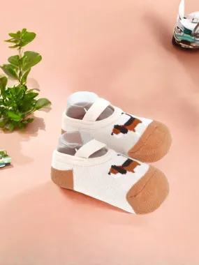 Charming Baby Socks with Puppy Design – Comfortable and Cute