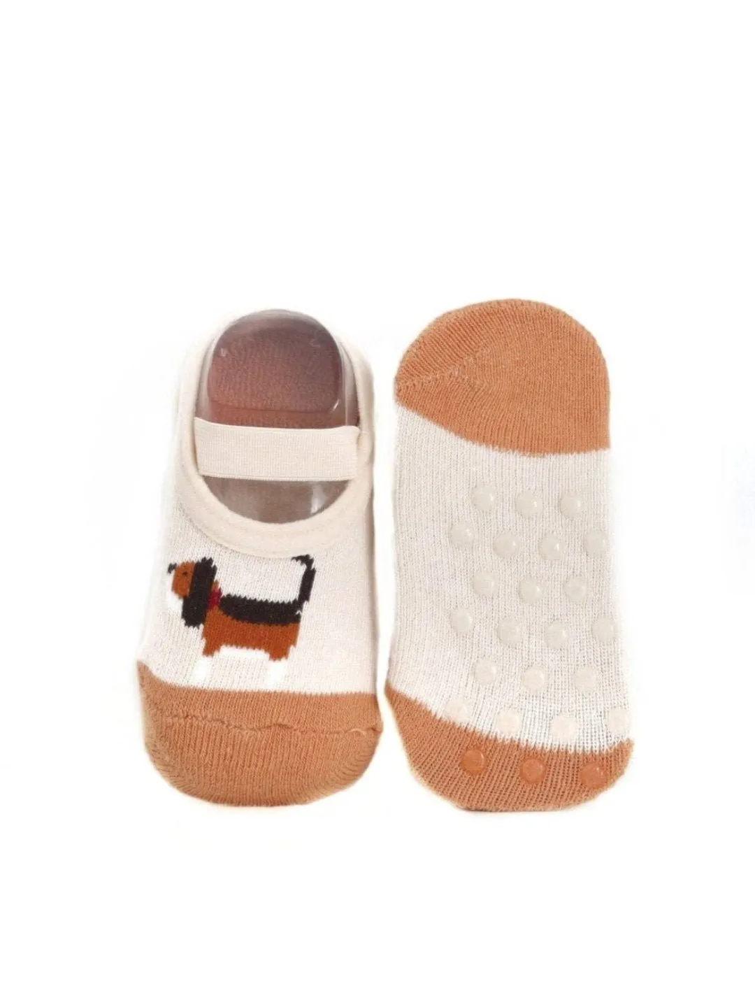 Charming Baby Socks with Puppy Design – Comfortable and Cute