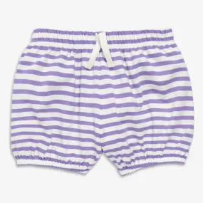 Clearance baby bubble short in mini stripe