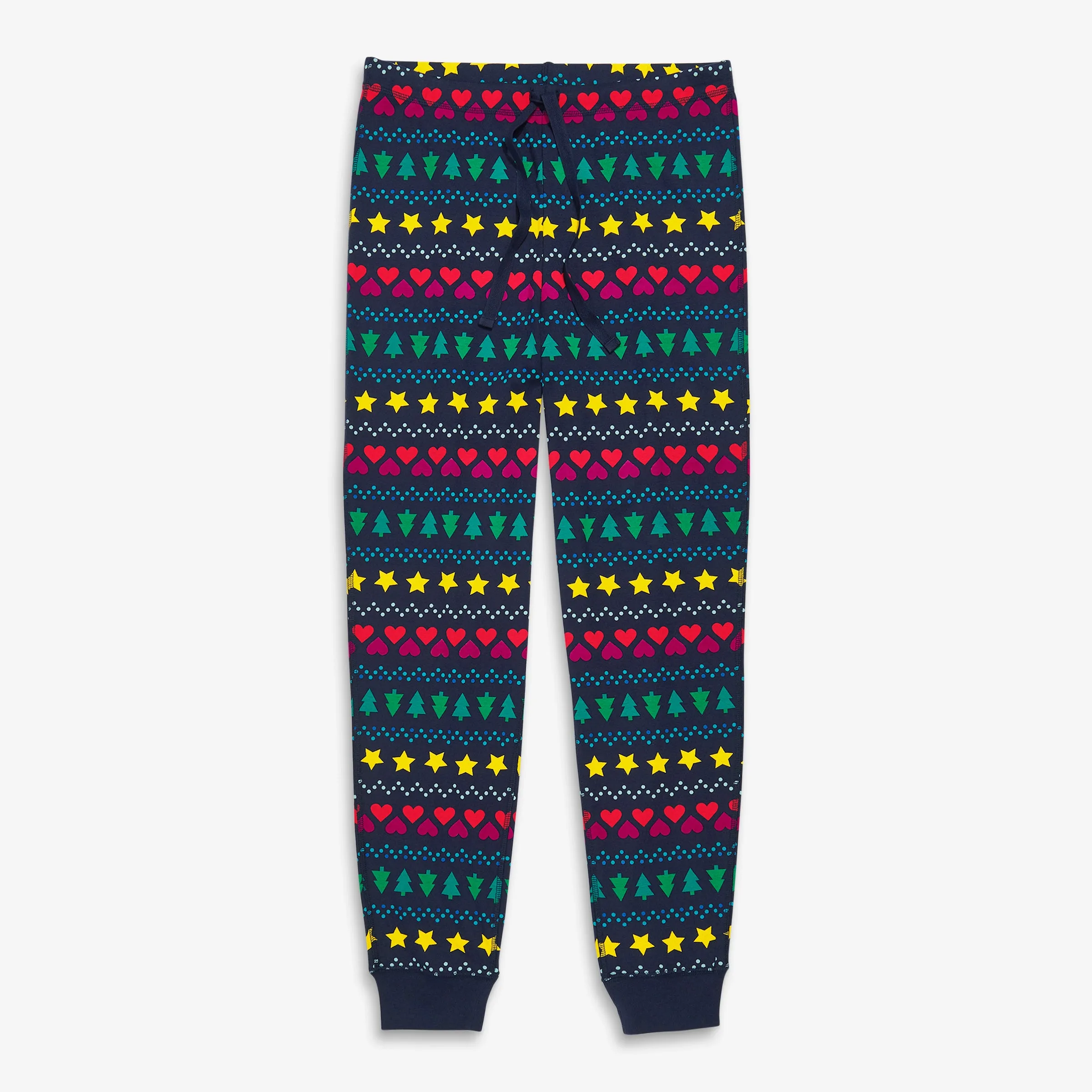 Clearance grown-ups organic pj pant in fair isle (unisex fit)