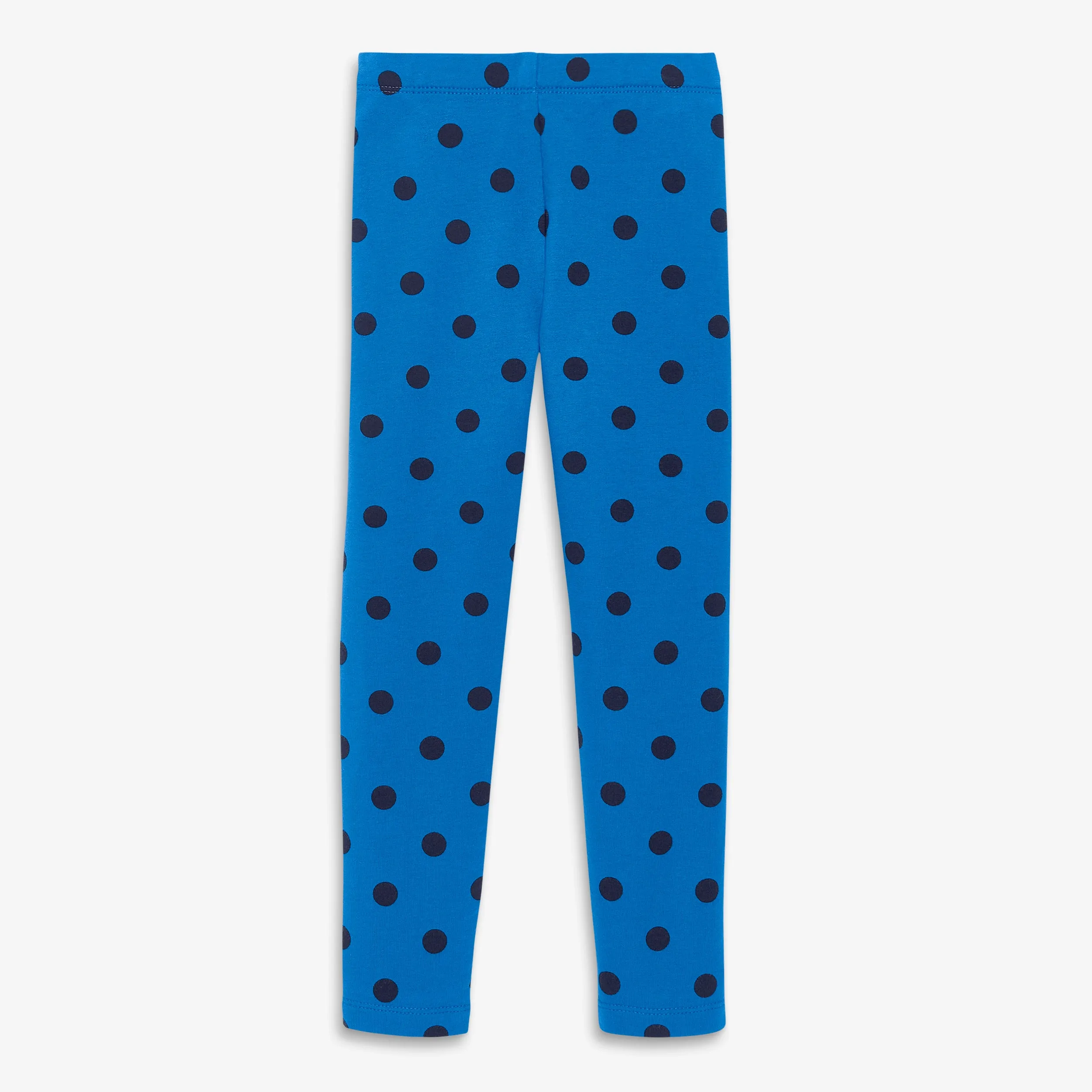 Clearance kids french terry cozy legging in dot