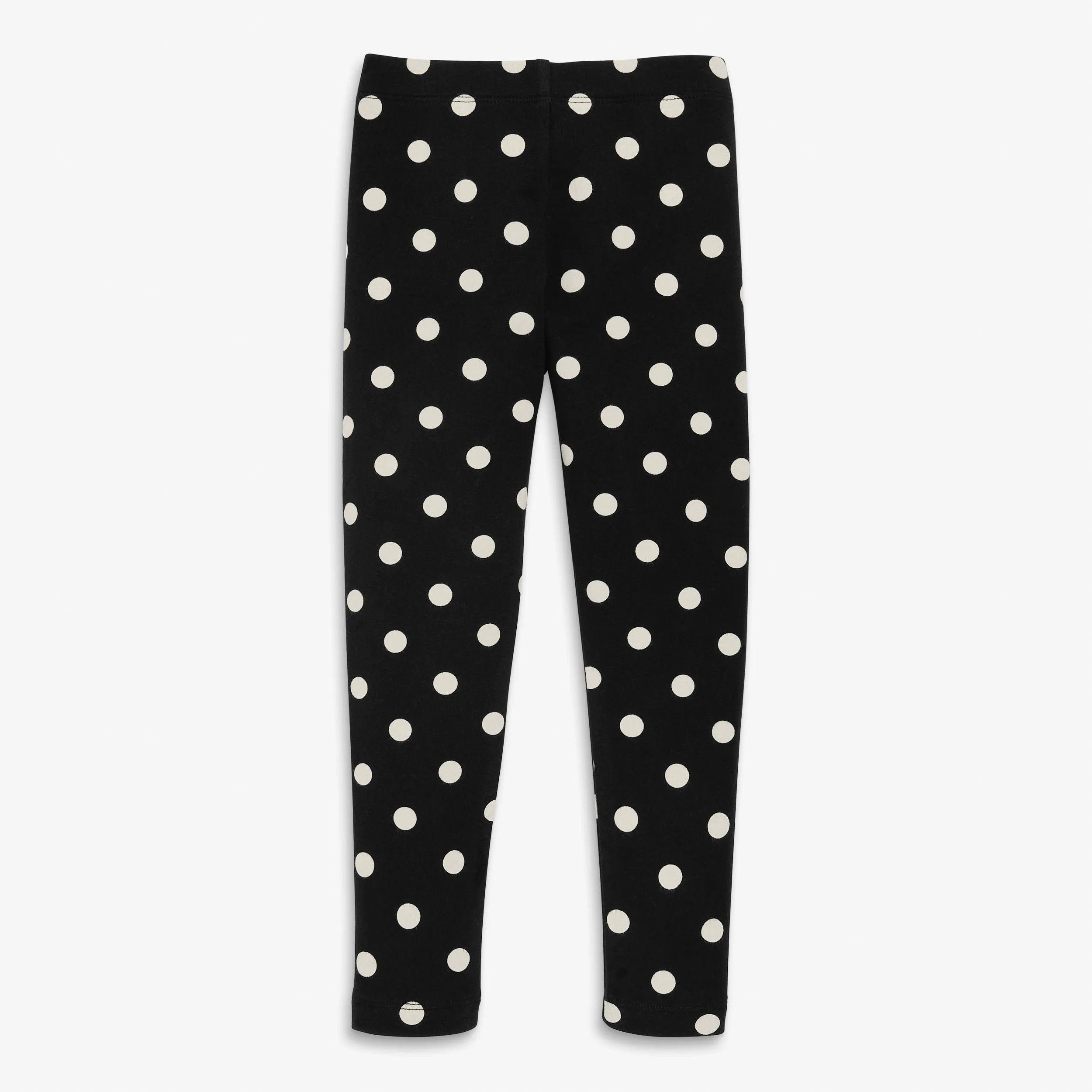 Clearance kids french terry cozy legging in dot