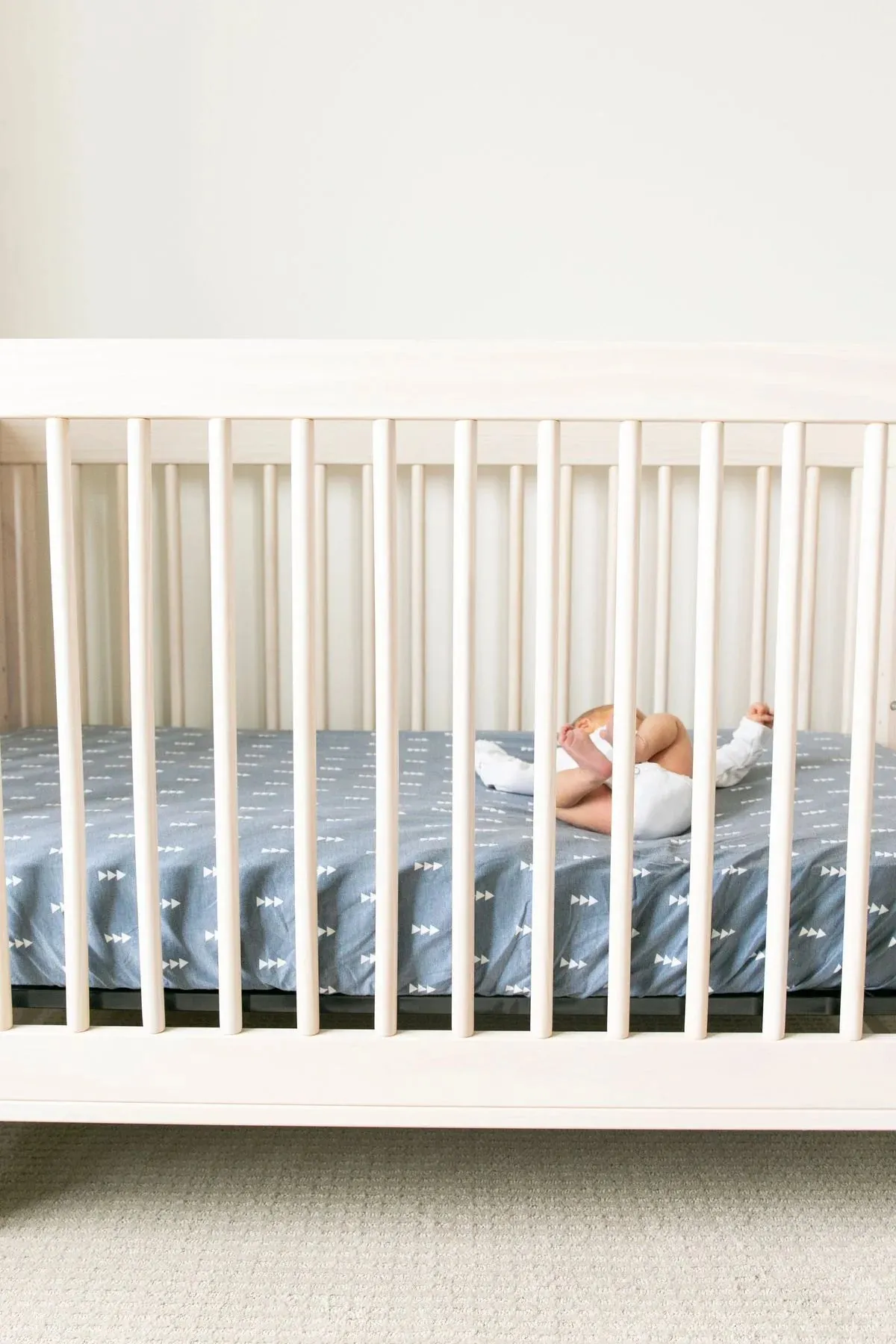 Copper Pearl Premium Knit Fitted Crib Sheet - North